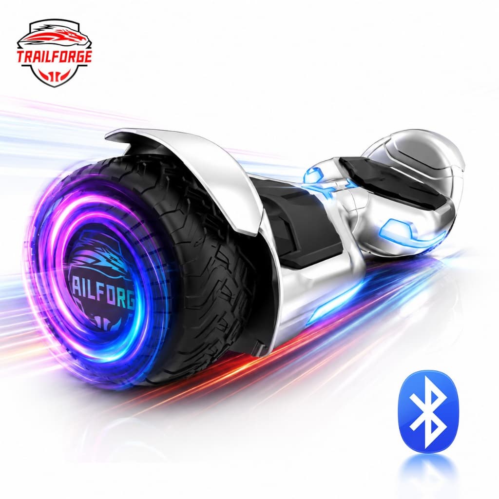 Trailforge-S1 Hoverboard Offroad 6.5 " 600W 4.4AH Reprodução de música via Bluetooth