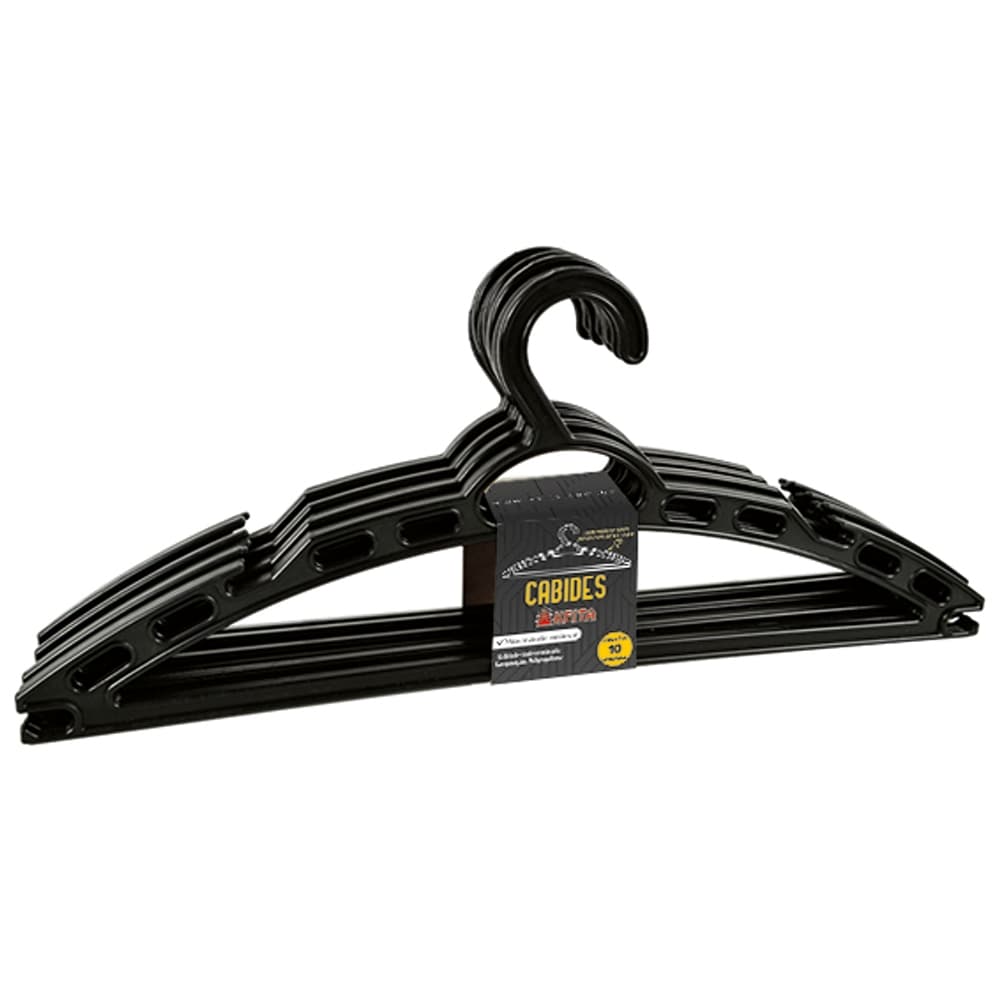 Kit 10 Cabides - Material de Alta Qualidade e Resistencia - Marca Keita