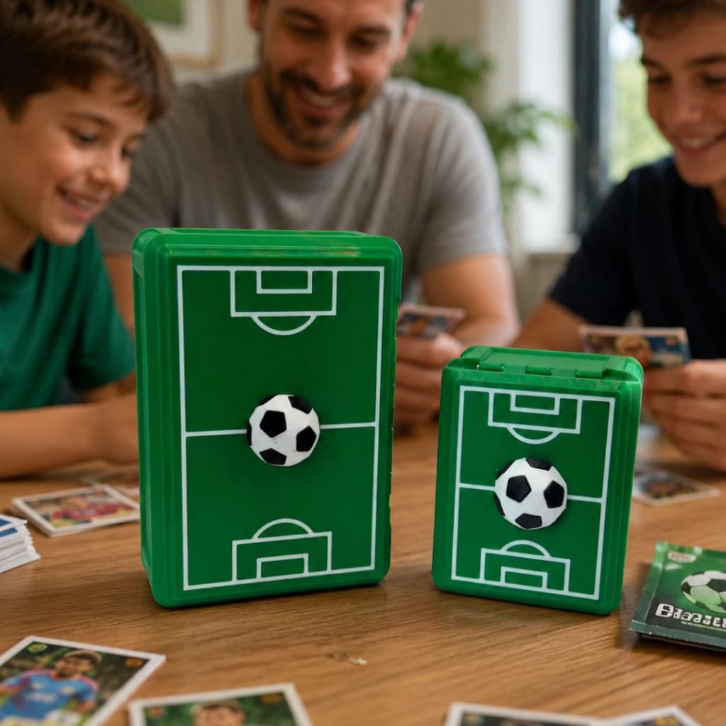 Porta Figurinha Álbum Copa do Mundo 2026 - Caixa de Figurinha - Estojo Organizador de Figurinha