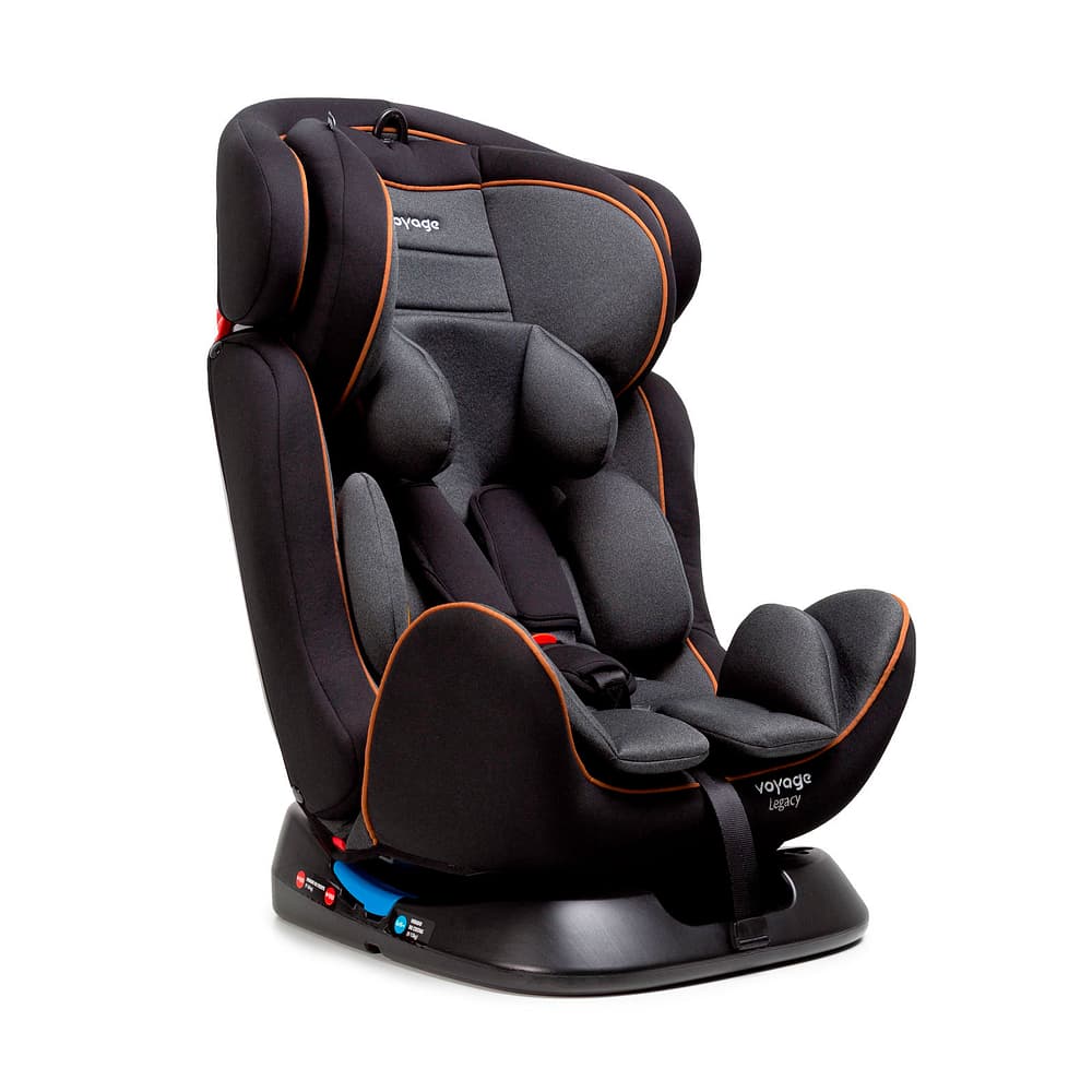 Cadeirinha de Bebê Legacy para Auto 0 até 36kg Cinza e Preta Voyage
