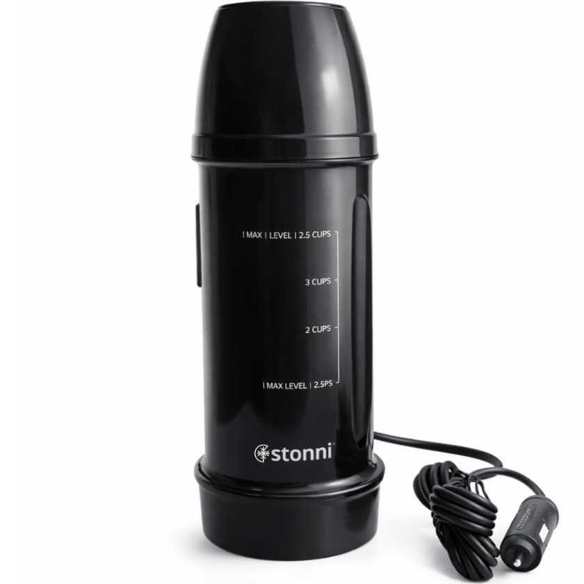 Chaleira Elétrica 12V 800ML Portátil Para Carro Caminhão Café Chá Viagem