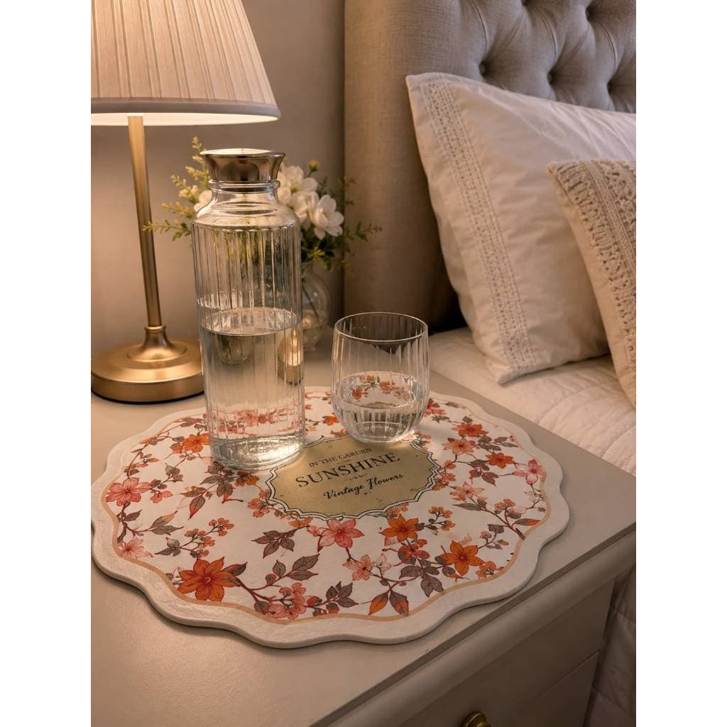Kit 6 Sousplats Ideehome Premium Elegância e Sofisticação para Mesa Posta