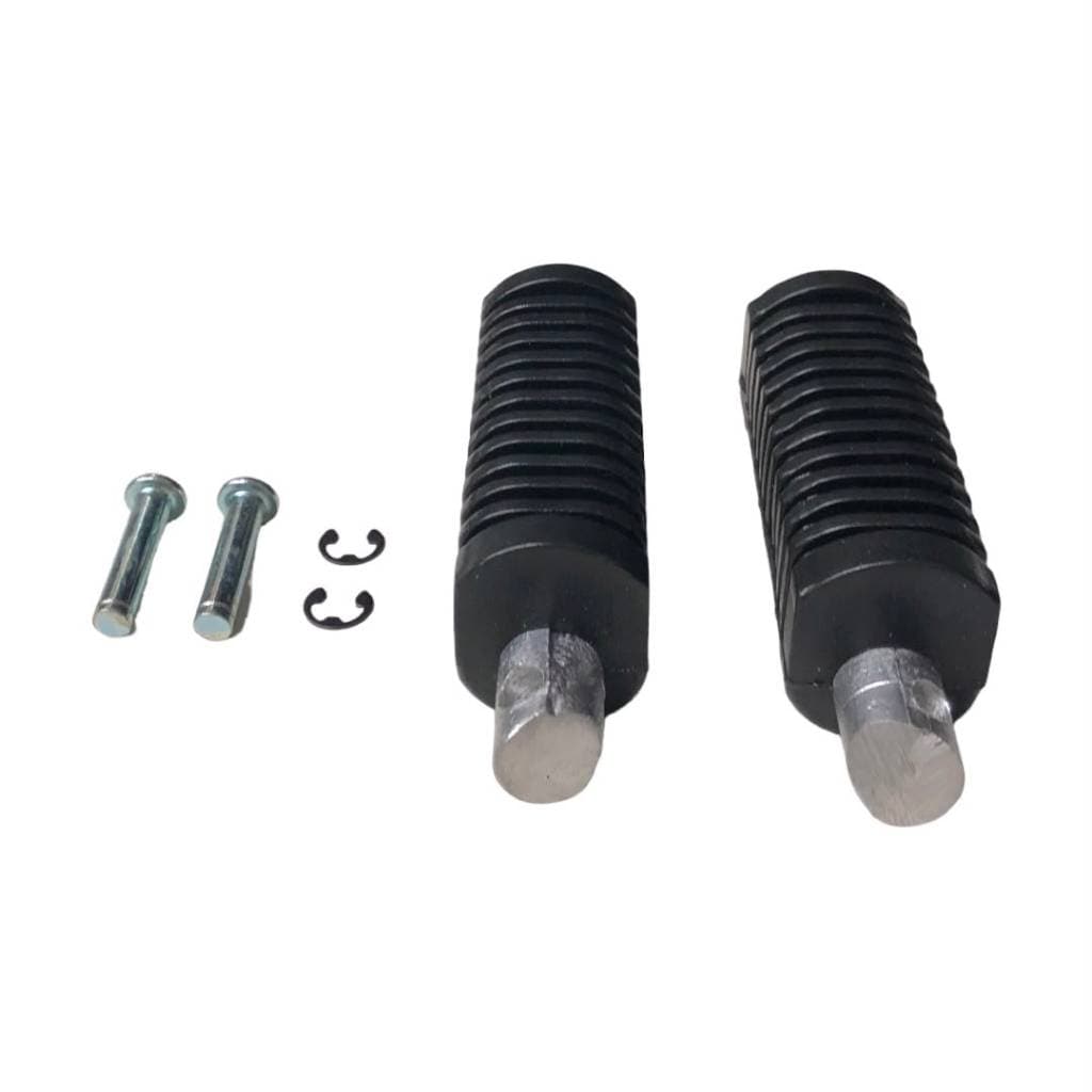 Par Pedaleira Traseira Nxr Bros125/150/160/Xre 190/300/Nx Falcon/Tornado/Xr200/Nx200/Xlr125