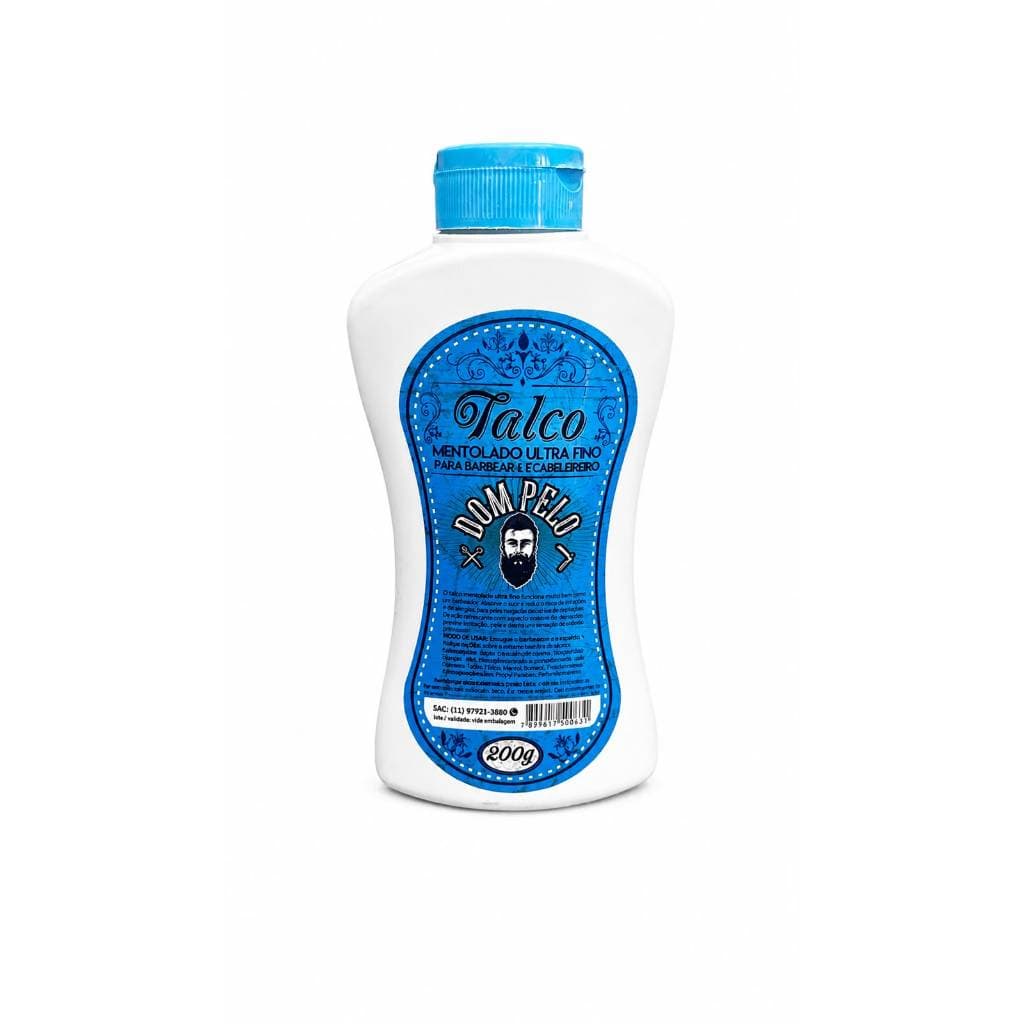 Talco mentolado Ultra fino 200g - dom pelo frescor e proteção-envio imediato