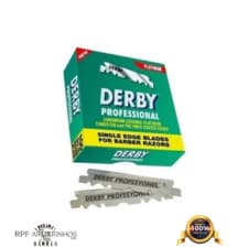 KIT COM 5 CAIXINHAS  500 LAMINAS CORTADAS DERBY EXTRA