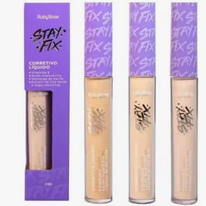 Corretivo Liquido Stay Fix Rubyrose Hb912