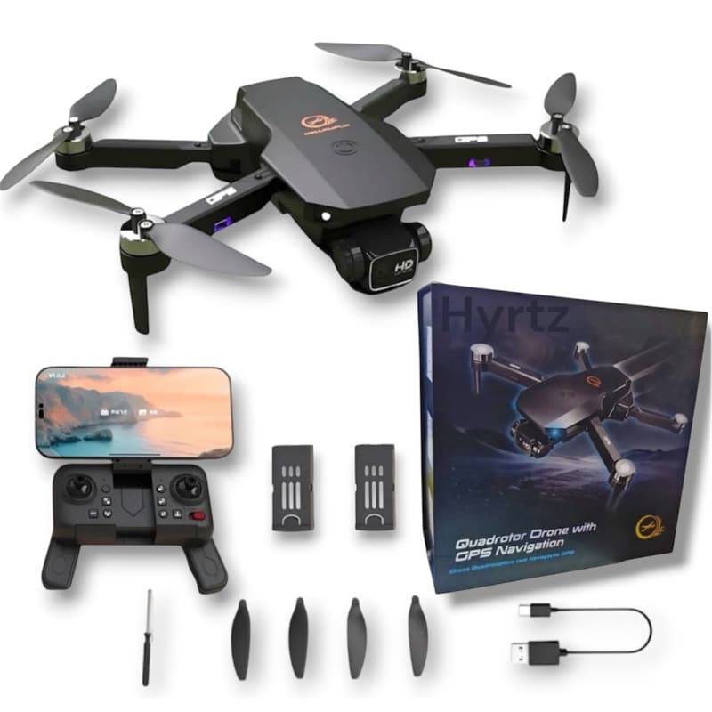 Drone Quadricóptero Mr. Laufly 2665 com GPS – Combo com 2 Baterias