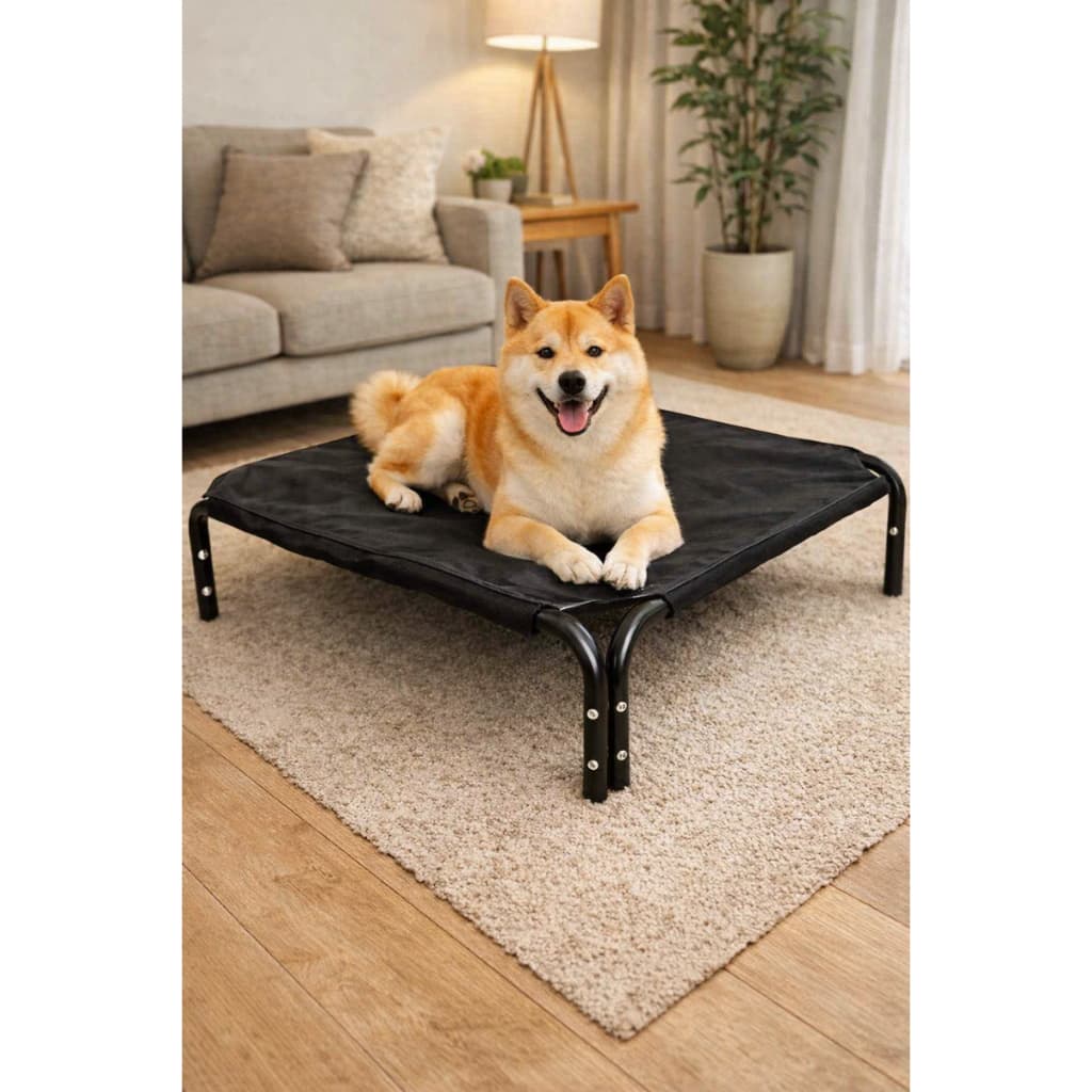 CAMA PARA CACHORRO PET LAVÁVEL EM AÇO PEQUENO E MÉDIO PORTE RESPIRÁVEL