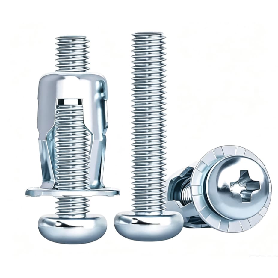 Kit 10-40 peças Rebite Grampo Parafuso de Expansão Metal Philips uso Geral LUM3