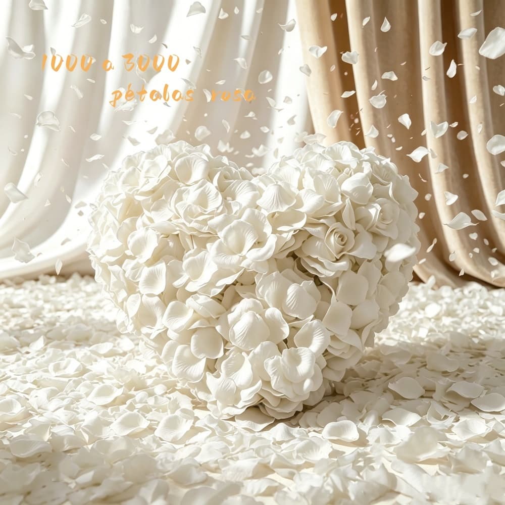 1000-3000 Pétalas De Rosa Decoração Flores Artificiais Branco Ou Vermelha Para Decoração Casamento Romantico