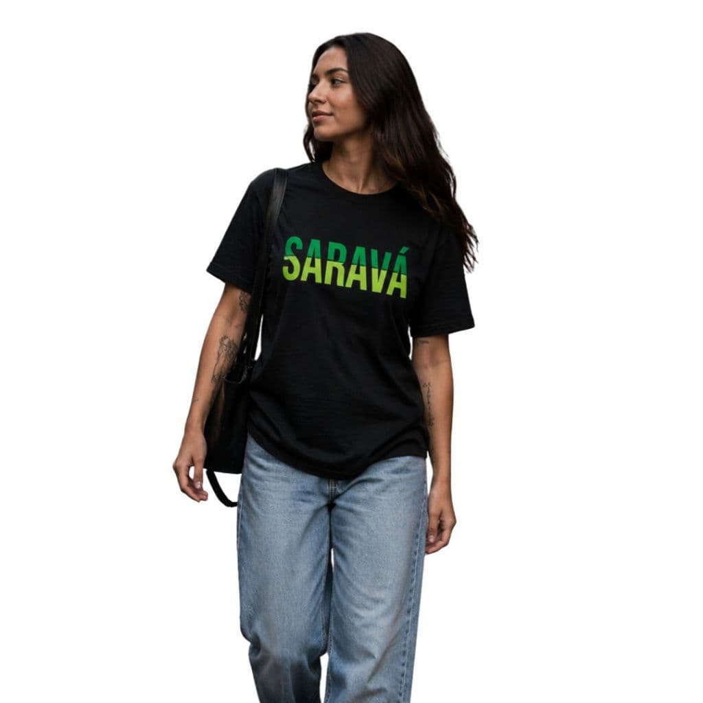 Camiseta Saravá Streetwear Premium Unisex