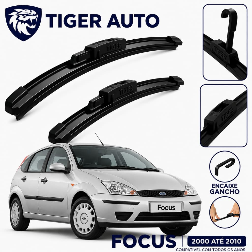 Par de Palheta Ford Focus 2000 Até 2010