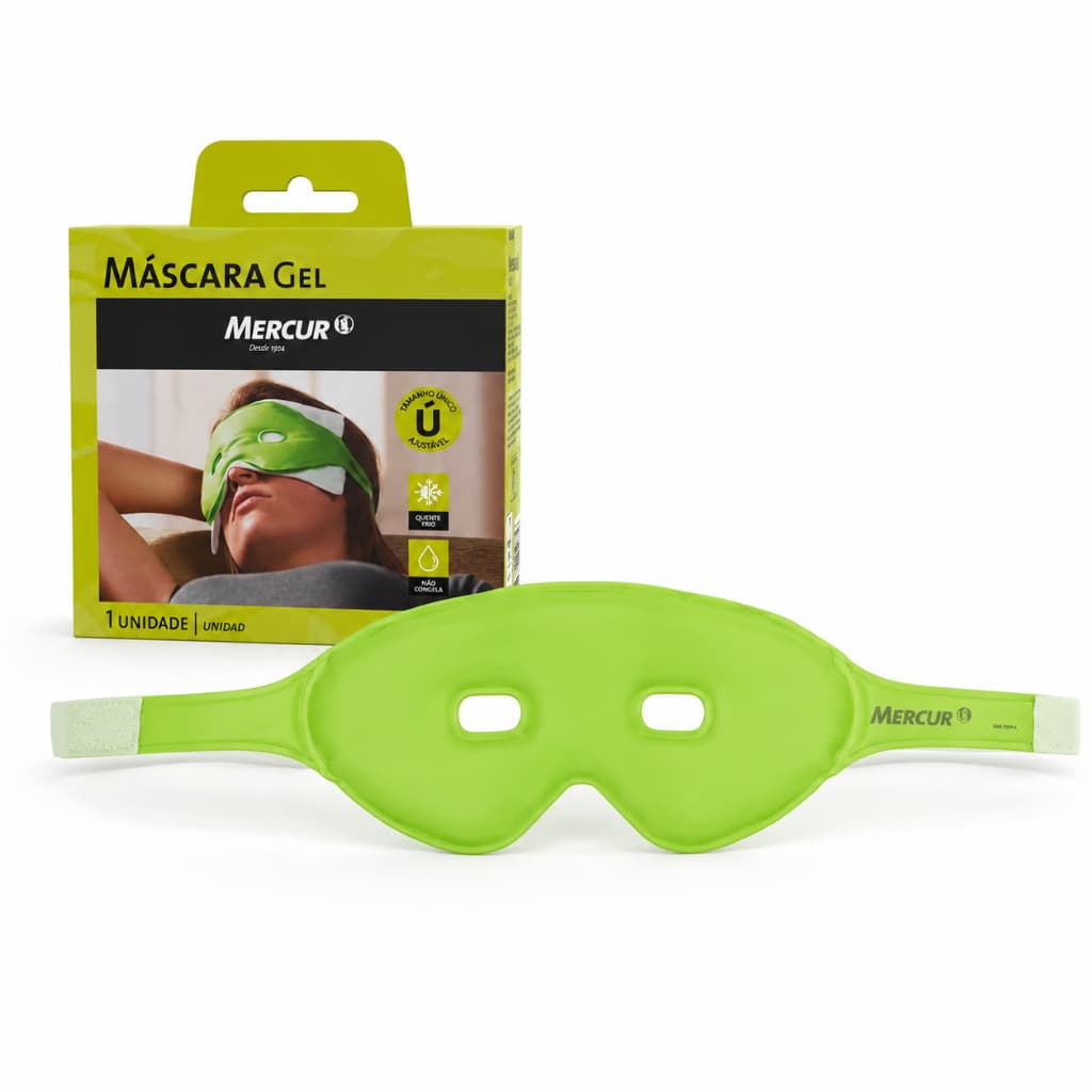 Máscara Gel Térmica Quente Frio Relaxamento Para os Olhos