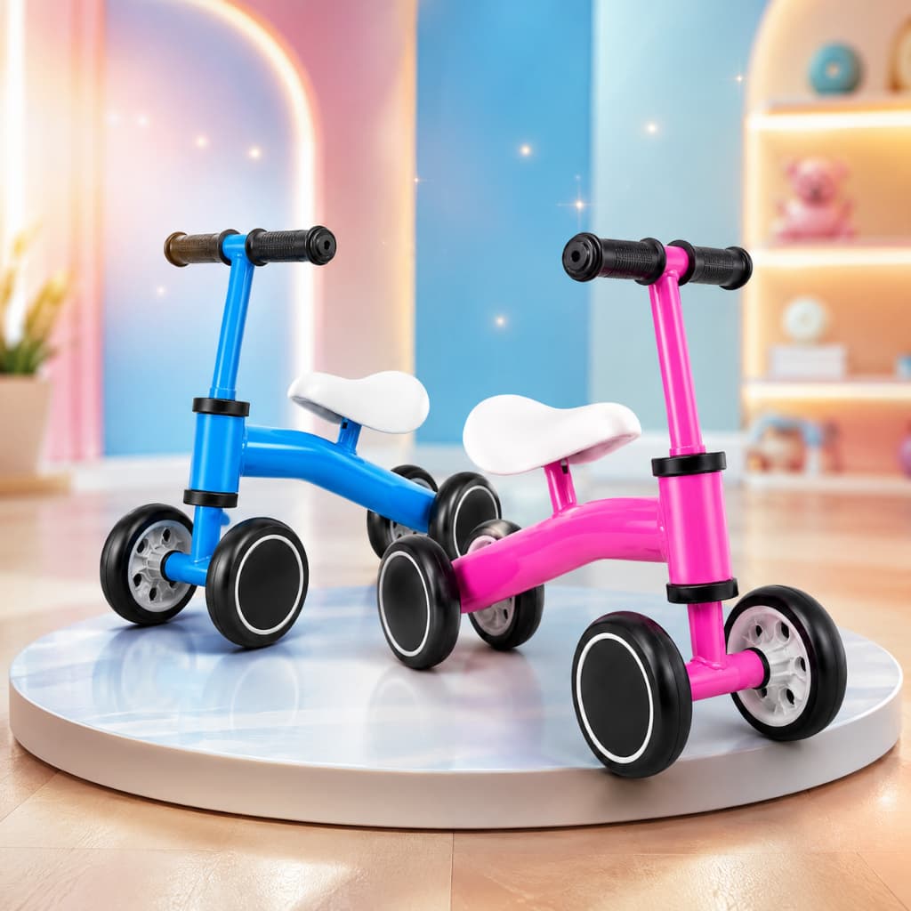 Bicicleta De Equilíbrio Infantil Balance Bike Educativa 🚩