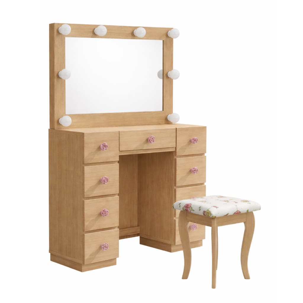Penteadeira Infantil Estilo Camarim Luxo