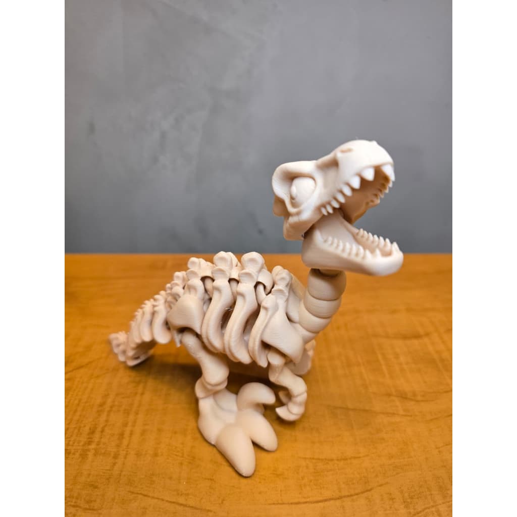 🦖 Coleção Esqueletos de Dinossauros Articulados em Impressão 3D