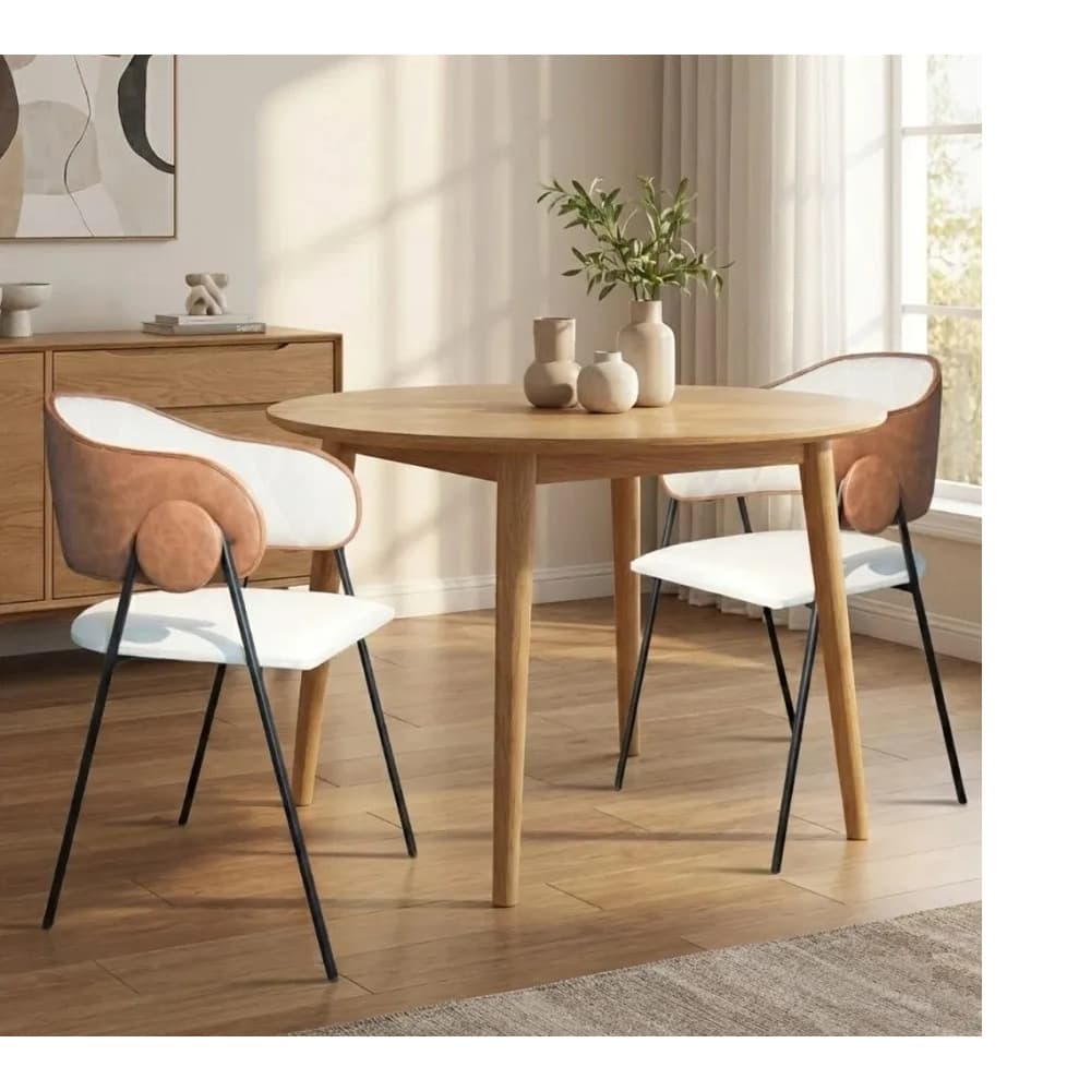Kit 2 Cadeiras Yara Estofada Luxo Sala Jantar - C&M Decor