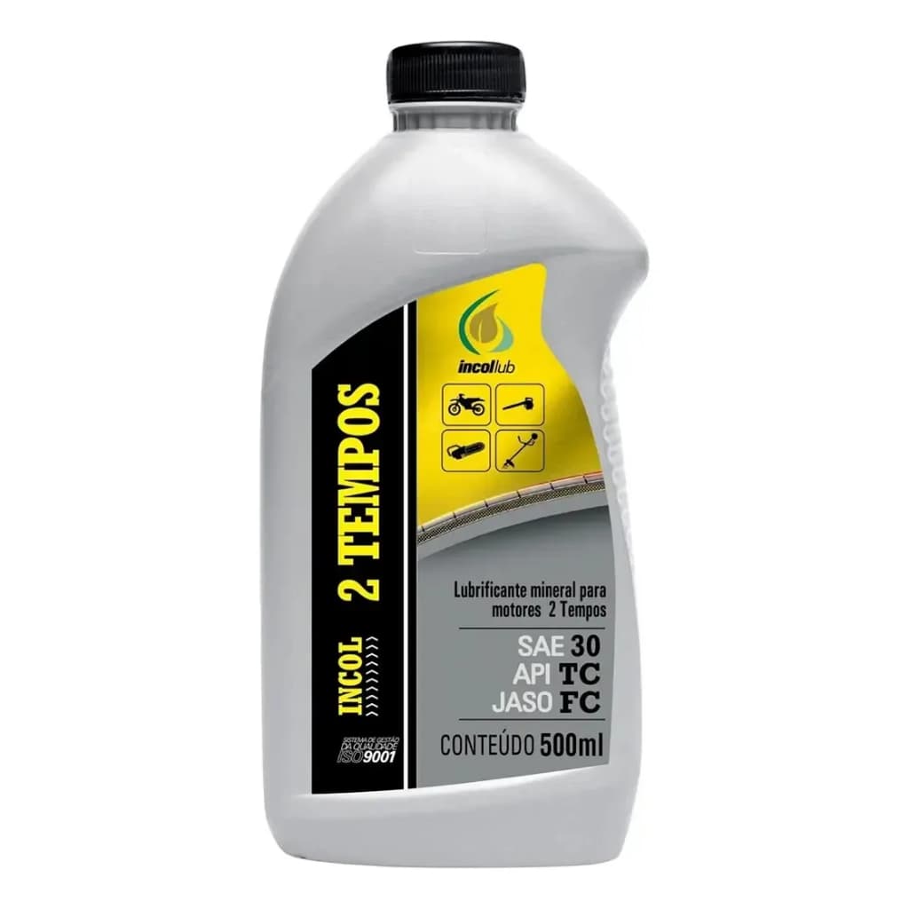 Oleo Para Motores 2 Tempos Para Motosserra Rocadeiras 500ml