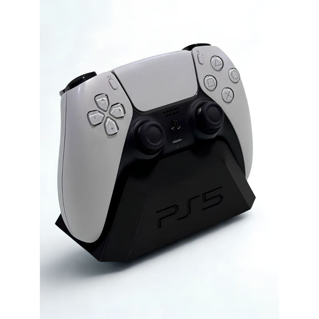 Suporte Para Controle Ps4 Ps5 Playstation Duplo ou Individual Branco Preto