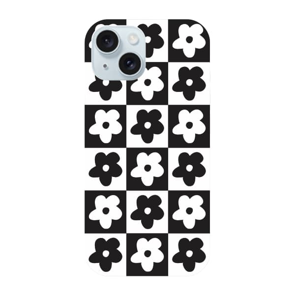 Capinha para iPhone 15 Anti Impacto Fashion - MOSAICO DE FLORES