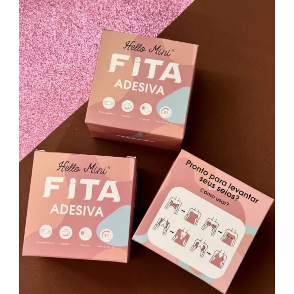 FITA ADESIVA NUDE HELLO MINI