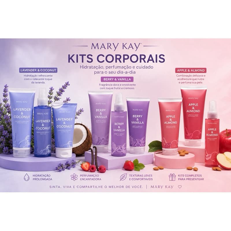 Kit Corporal Perfumado – Autocuidado Completo para o Seu Dia