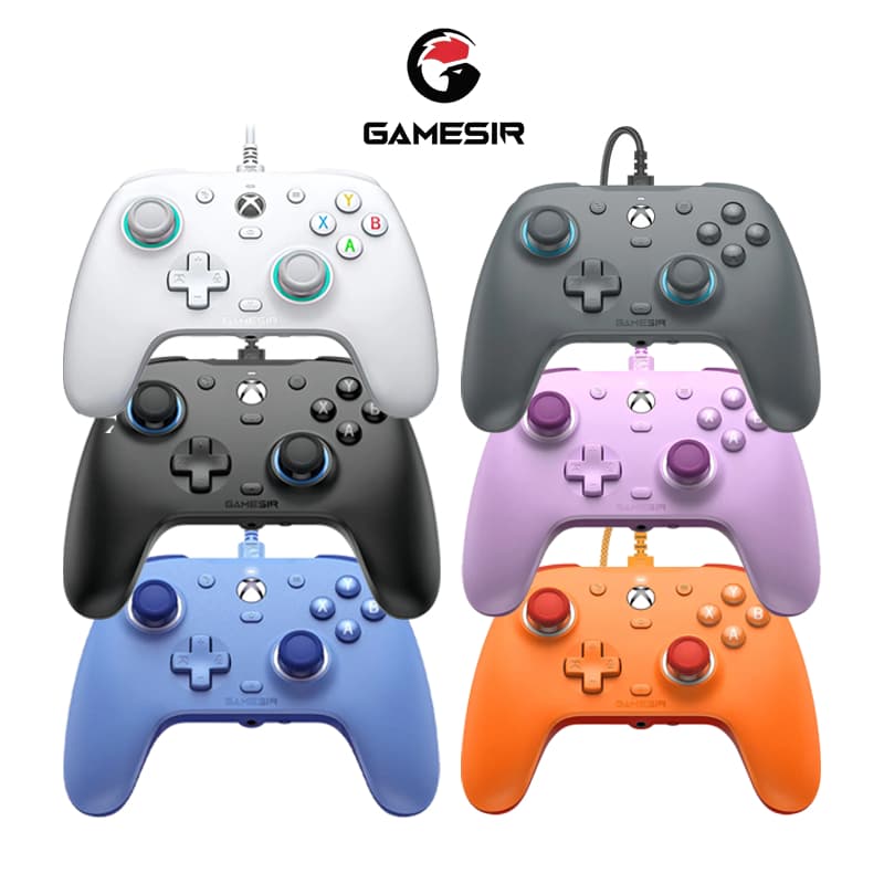 GameSir G7 SE Wired Controller for Xbox One, Series S/X PC with Hall Effect Membrane Buttons Paddles