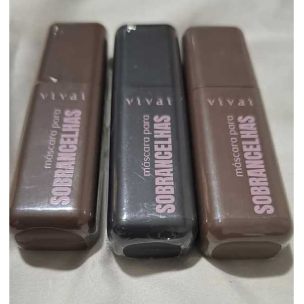 Máscara para Sobrancelhas Vivai – Efeito Natural, Definição e Longa Duração