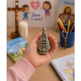Kit 5 Nossa Senhora Aparecida Decorativa Casamento Batizado Branca