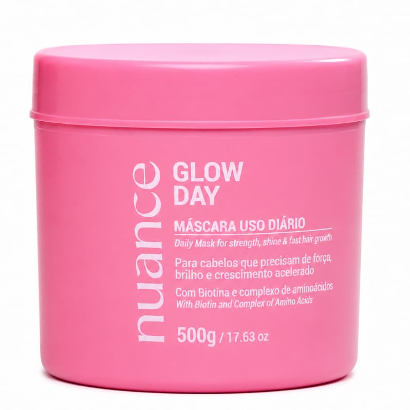 Máscara Capilar Nuance Glow Day 500g Fortalecimento Capilar
