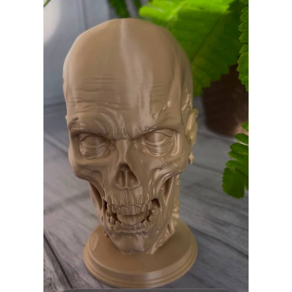 ZUMBI EM 3D,ESCULTURA DE ZUMBI,ITENS COLECIONAVEIS