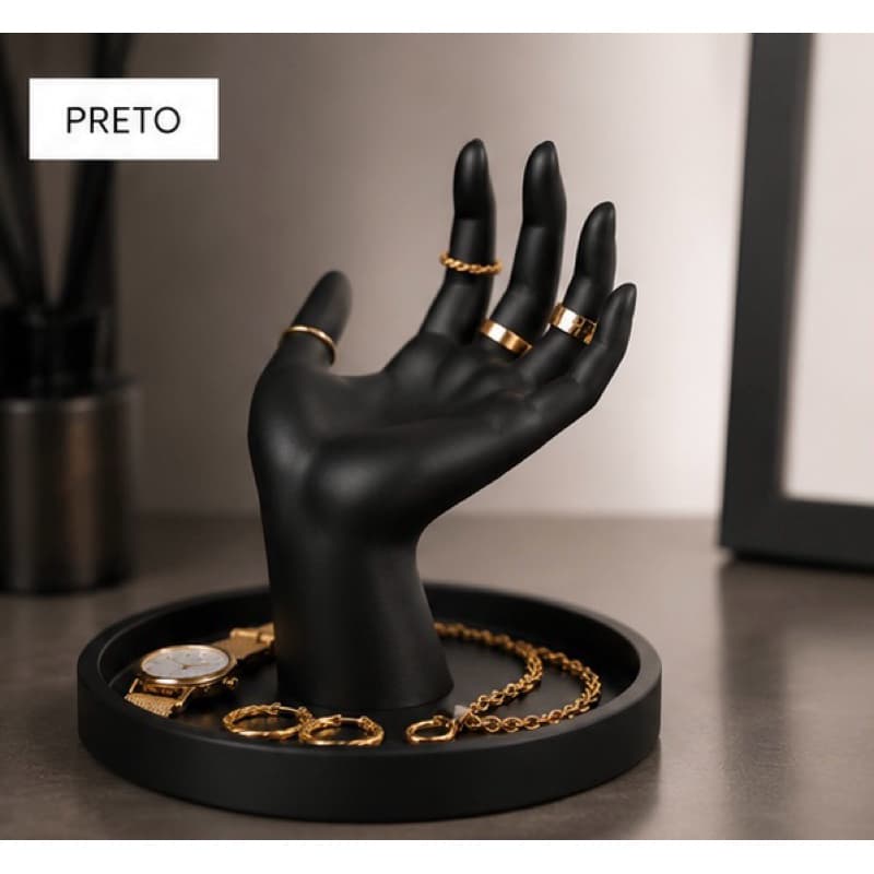 Mão Elegance | Porta-Joias Decorativo