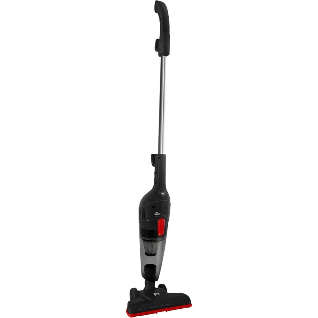 Aspirador de Pó Vertical 3x1 Portátil Elétrico 1,2L 127v 1300w Turbo Air 360° AP-100 Leve Compacto Preto Kian