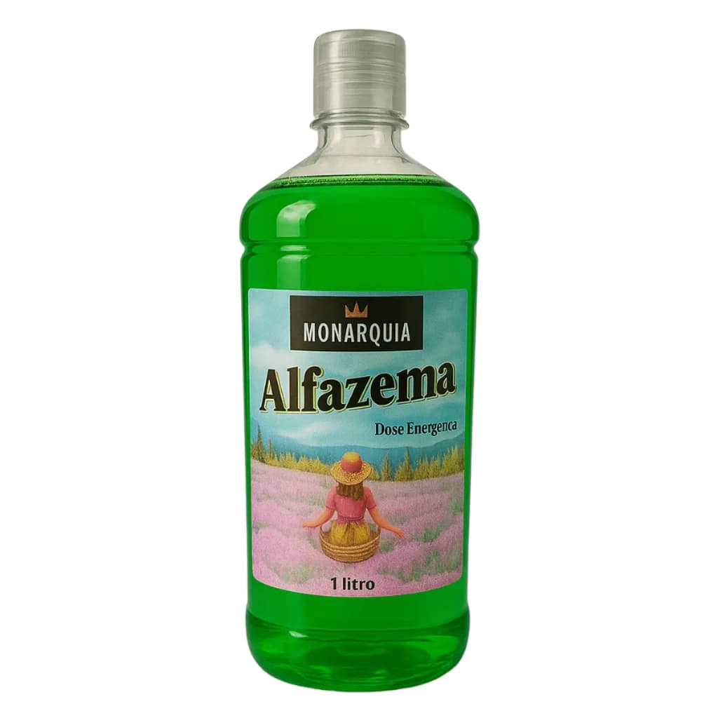 Alfazema Monarquia 1L Original Banho Limpeza Espiritual Aromatizador Perfume Lavanda