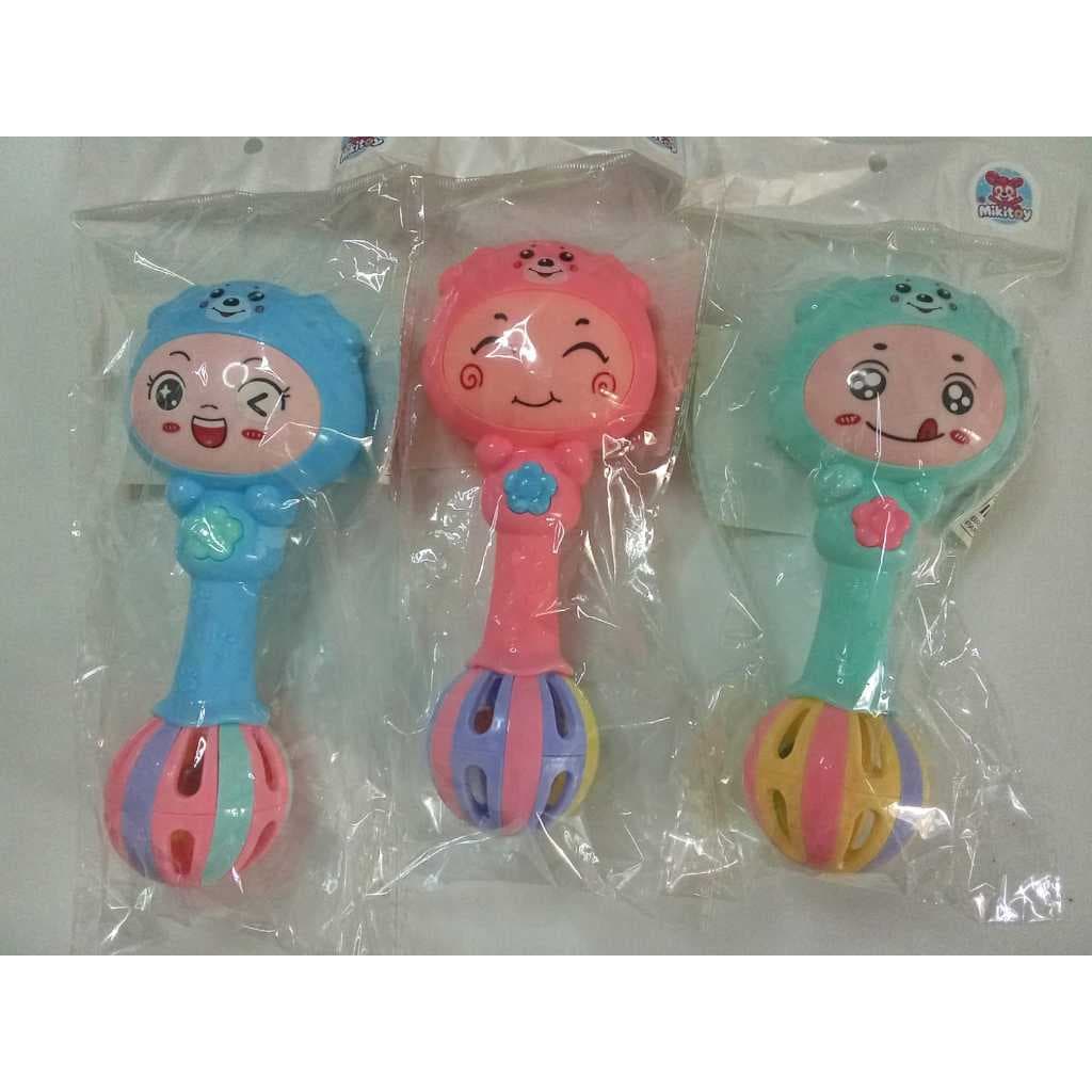 Brinquedo Chocalho Infantil Colorido | Estimula os Sentidos do Bebê | Leve, Seguro, Divertido, Incrível e Duravél