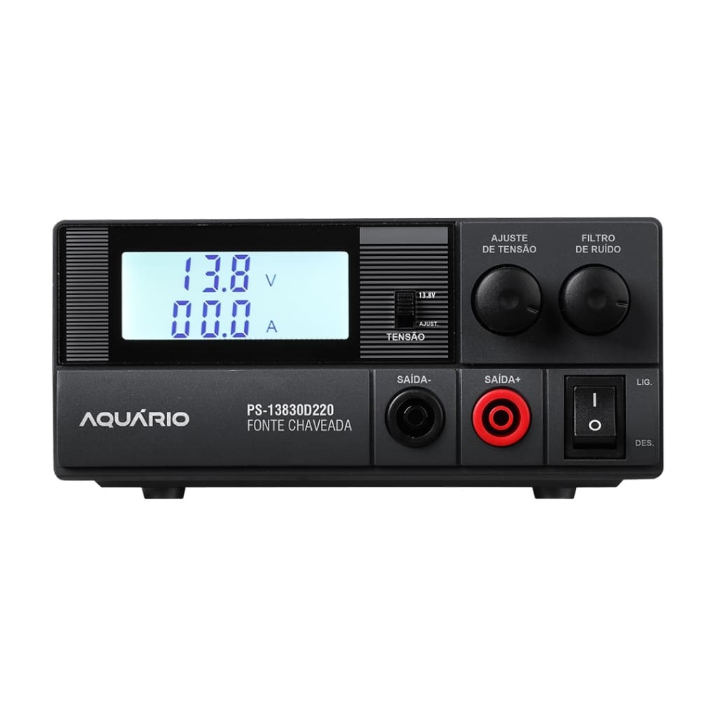 Fonte de alimentação 30A digital para 220V PS-13830D220 Aquario