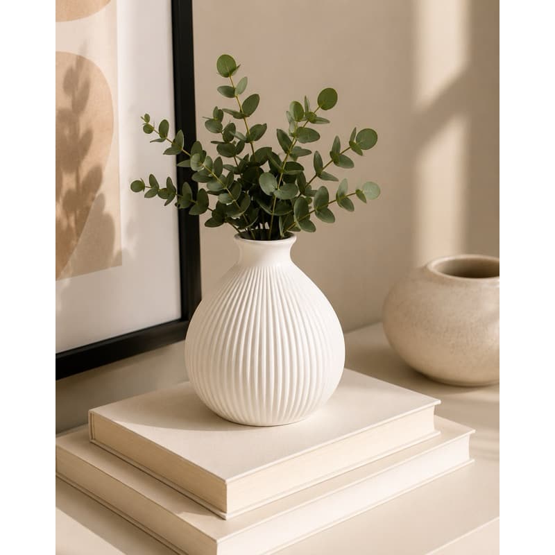 Vaso Decorativo Pequeno em Impressão 3D | Design Moderno Minimalista para Sala, Quarto e Escritório