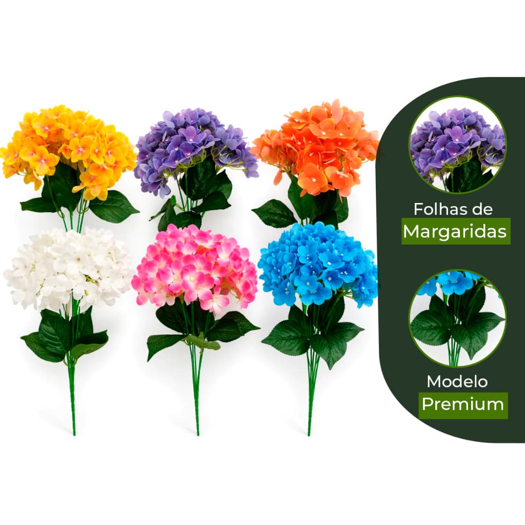 Buquê de Margaridas com Folhagem 45Cm Flores, Buquê de Noiva, Buquê de Casamentos