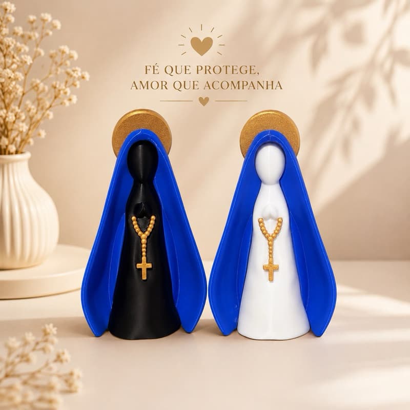 Imagem Católica Nossa Senhora Aparecida - Decoração para Casa e Oração