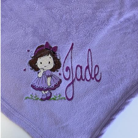 Manta Soft Bebê Antialérgica Personalizada com Nome e Desenho| Enxoval Infantil - MANTINHA