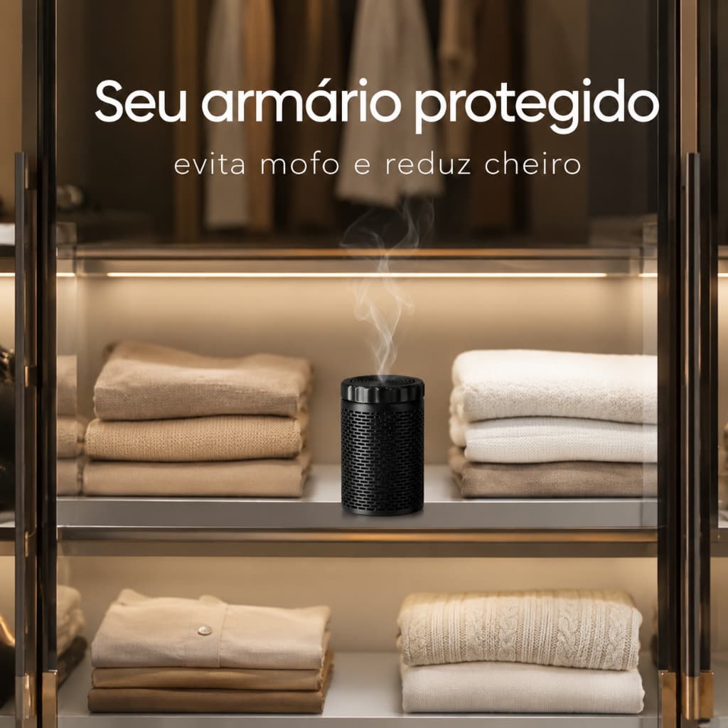 Pote para sílica em gel para armários evita mofos mau cheiro reduz a humidade Protege armazenamento de roupas e sapatos