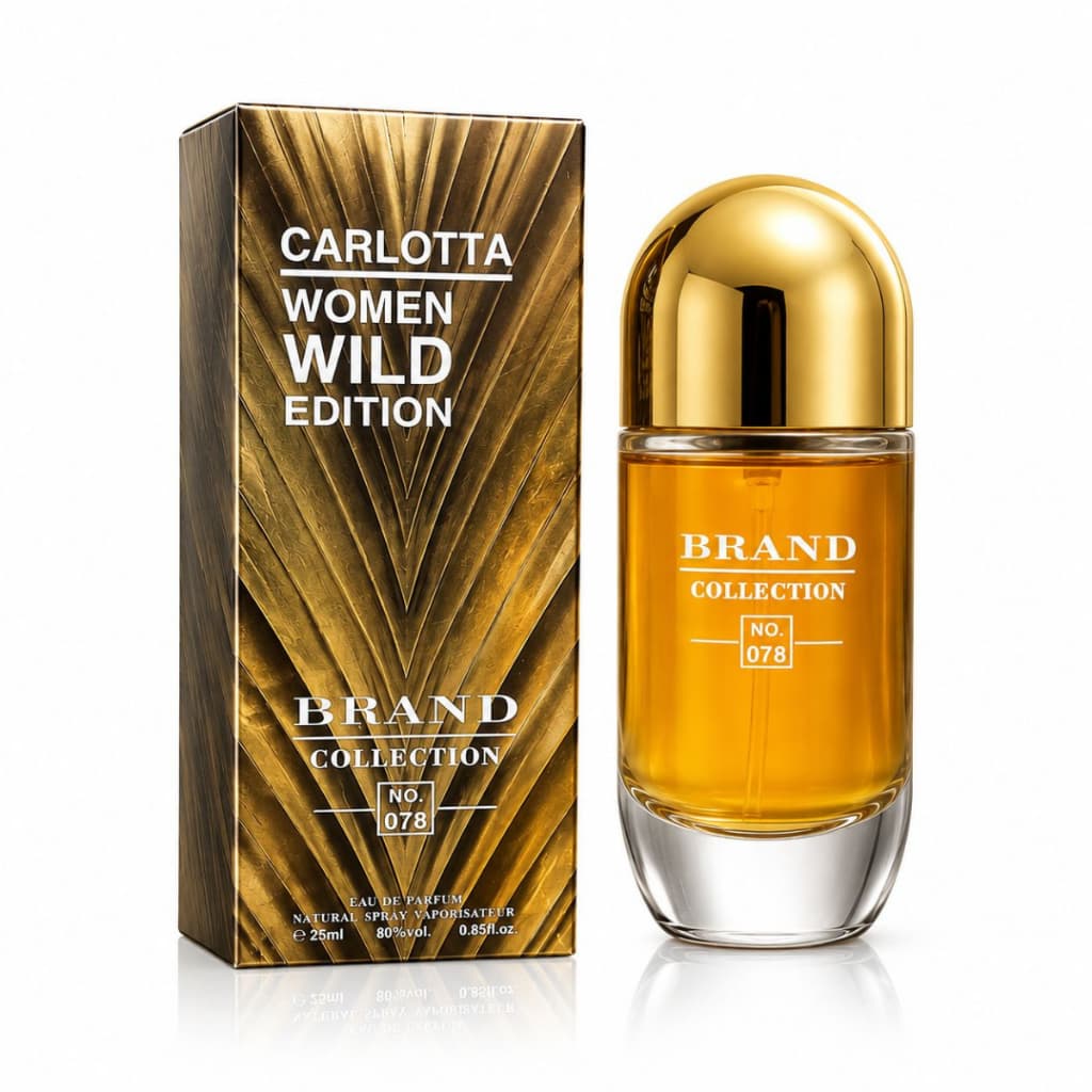 Perfume Feminino Brand Collection Nº 078 Miniatura 25ml Importado Longa Duração Com Caixa