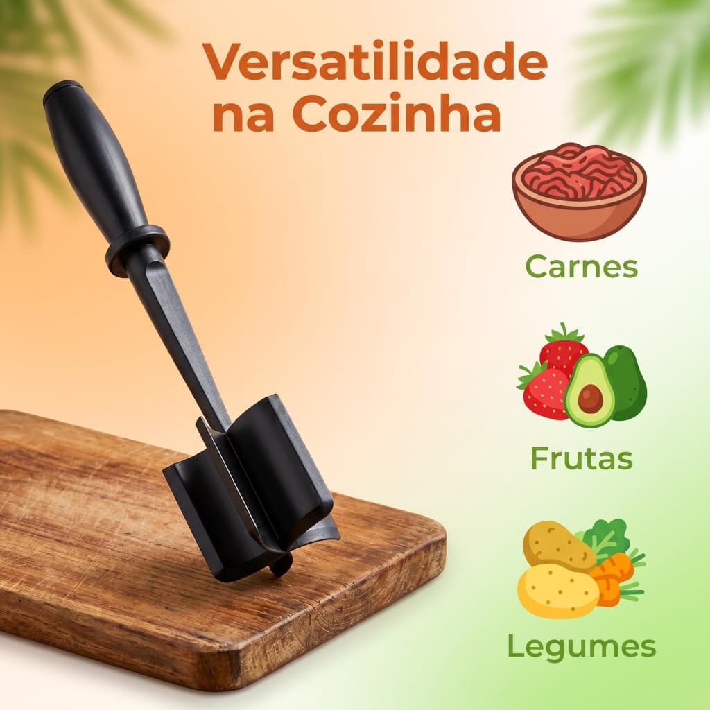 Picador Misturador Manual Para Preparo De Refeições