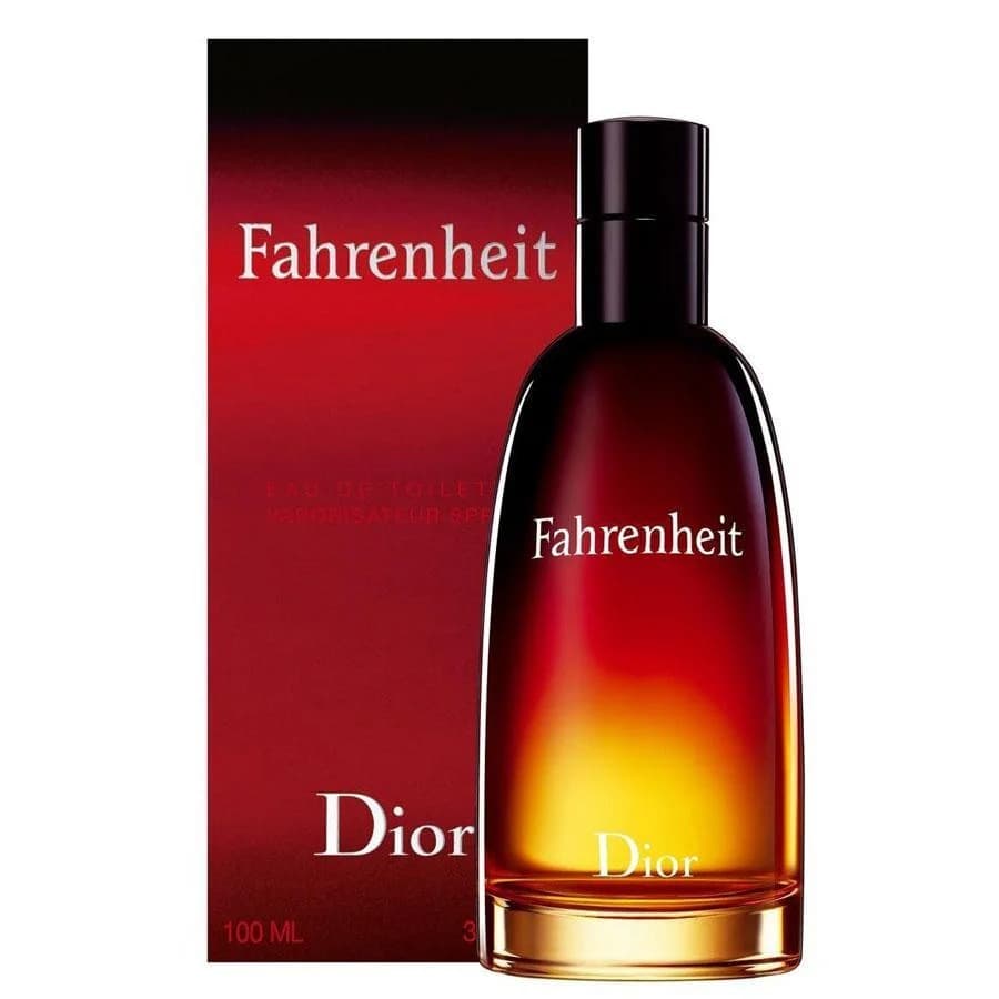 Perfume Masculino Fahrenheit Eau de Toilette Dior 100ml SELO ADIPEC ORIGINAL