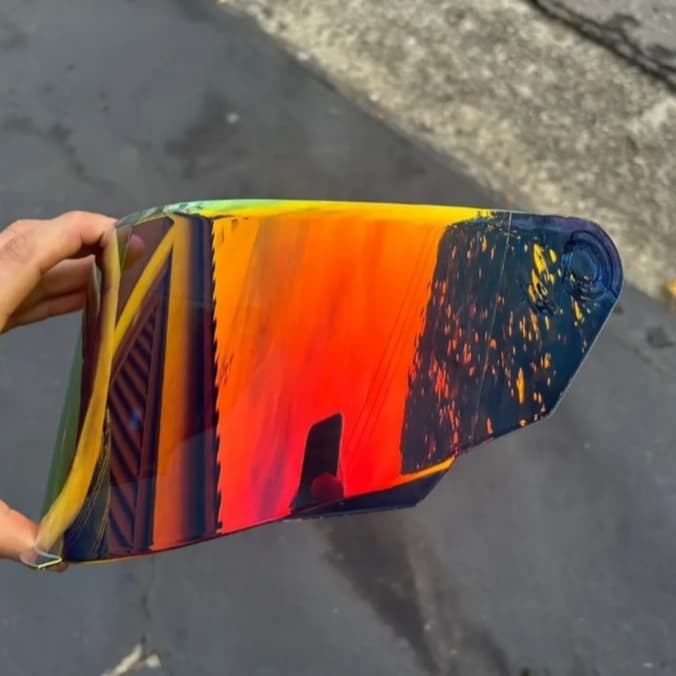 VISEIRA VISION KYT TT COURSE JAUME FLUX PLAIN LEOPARD TONY FUSELAGE GEAR VARIOS MODELOS NOVIDADE