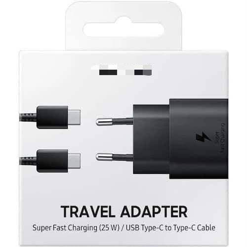 Carregador Turbo 25w Fast Charging Cabo Tipo C Usb-c 1 Metro Para M52 A70 A100 S20 Fe S21 S22+ S24 S25 Ultra