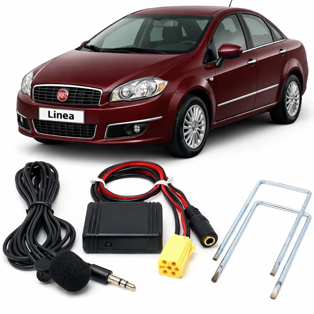 Bluetooth do som original FIAT Linea até 2011 som musica e chamadas