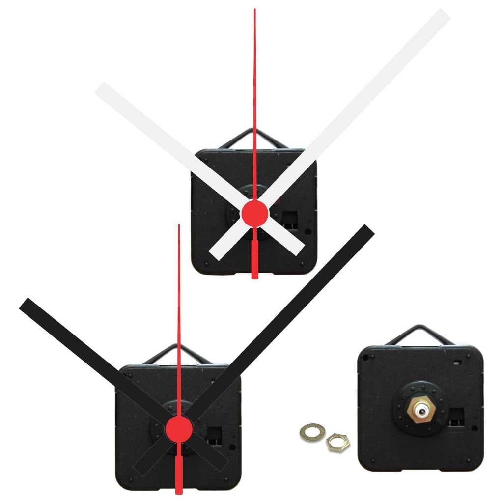 30 Maquinas para Relogio com Ponteiros G Grande 11 Cm Modelo Palitão Pretos ou Brancos
