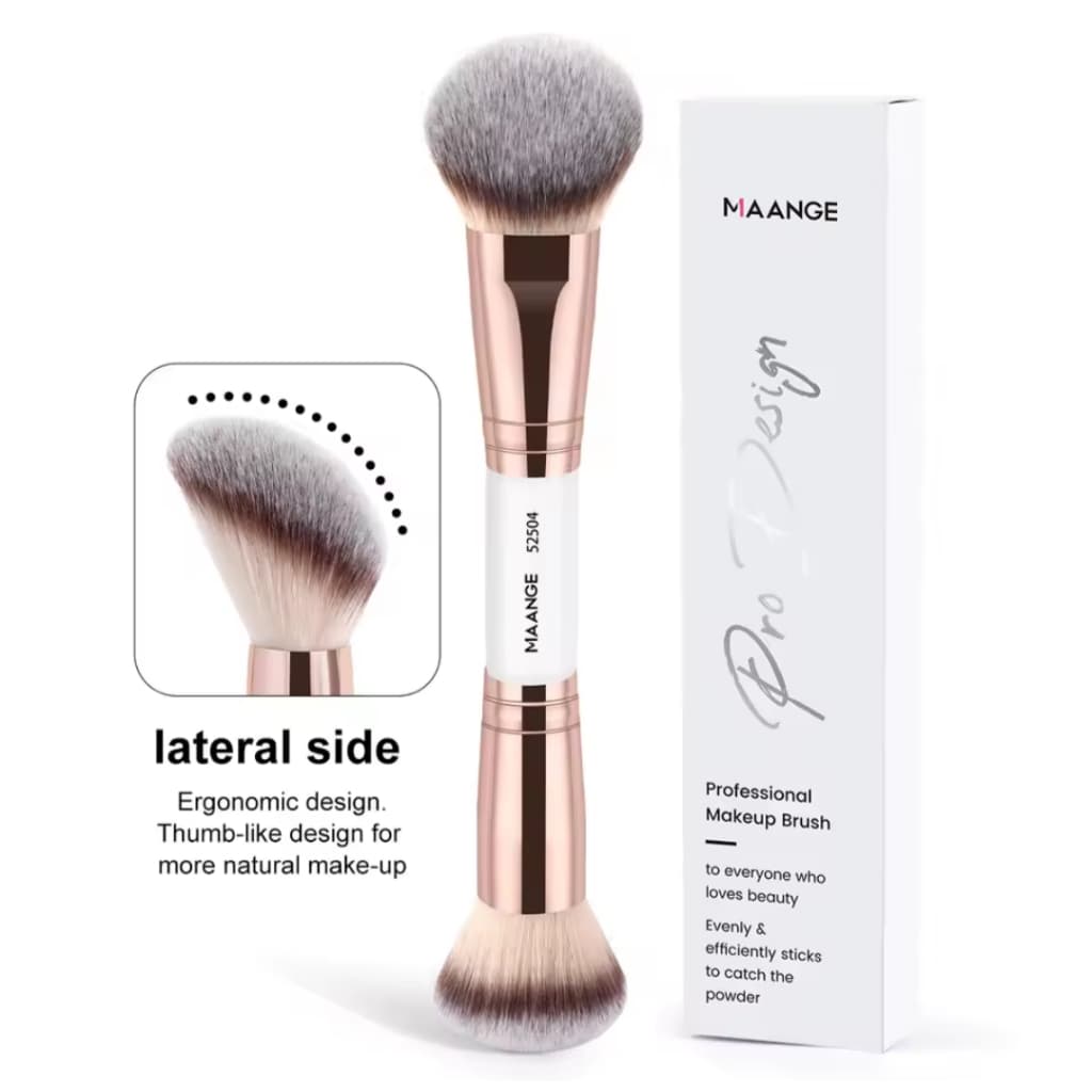 Pincel para Maquiagem Kabuki Duplo MAANGE Profissional
