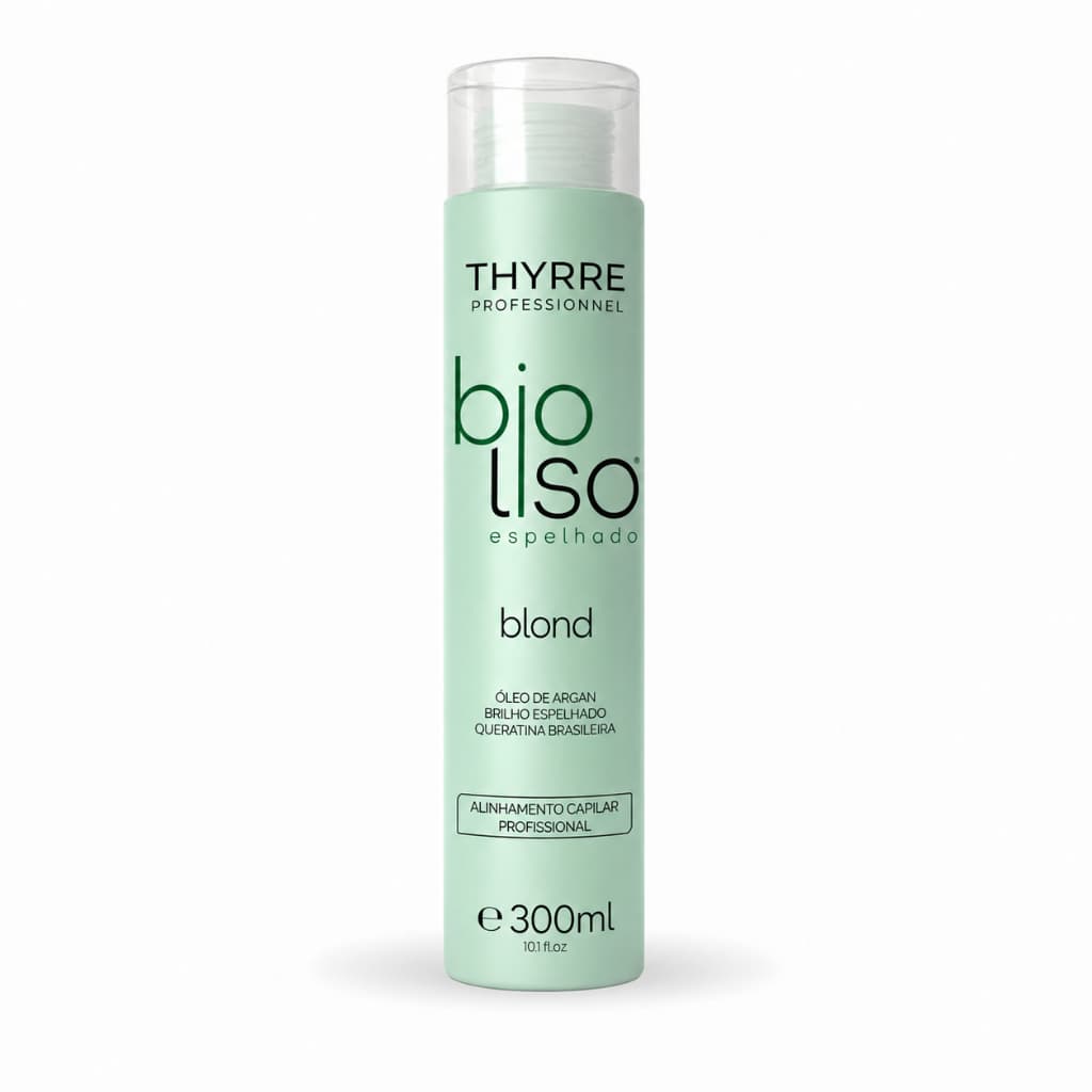 Ativo BioLiso Blond 300ml Progressiva Semi-Definitiva Sem Formol Organica Thyrre Cosmetics